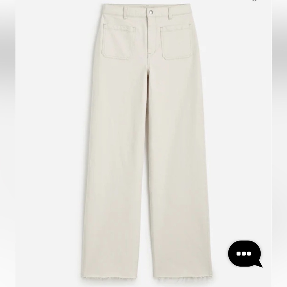 Madewell Women's Cream Jeans
